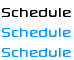 Schedule